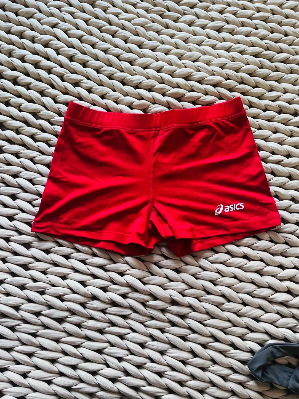 ASICS Women's Red Spandex Shorts - Picture 8 of 10